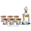 BỘ BÌNH RƯỢU WHISKY MẠ VÀNG 850ML