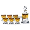BỘ BÌNH RƯỢU WHISKY MẠ VÀNG 850ML