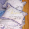 Bộ chăn ga gối drap giường lụa tencel chần thêu Julia 857-1m8x2m