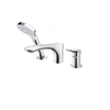 Vòi xả bồn nóng lạnh kèm sen tắm GO (3 lỗ) TOTO-TBG01305B