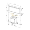 MÁY HÚT MÙI ÂM BÀN LIFT-K6008 MALLOCA