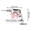 Máy khoan Bosch GBM 350 10MM - 350W