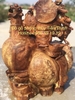 Tượng di lặc gỗ Nu Hương