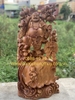 Tượng di lặc gỗ hương gia lai