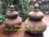 Bình Hồ Lô Gỗ Ngọc am Đỏ Hà Giang