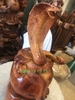 Tượng rắn gỗ hương Gia lai