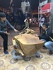 Bộ Bàn Ghế Gốc Hương Gia lai Ôm Đá khủng Có 1 0 2