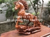 Tượng Ngựa Phong Thuỷ Gỗ Hương Gia lai