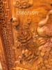 Tranh chim công hoa mẫu đơn