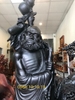 Tượng đạt ma giáo hoá gỗ mun sừng