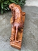 Tượng Hổ Phong Thủy Gỗ Hương
