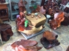 Bộ Bàn Ghế Gốc Hương Gia lai Ôm Đá khủng Có 1 0 2