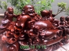 Tượng di lặc ngũ phúc gỗ hương Easup Đắklak