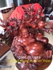 Tượng di lặc ngồi gốc đào gỗ hương Đắklak