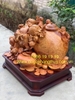 Tượng di lặc gỗ Nu hương