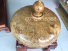 Bình phú quý gỗ Nu kháo Cao 31cm đk 45cm