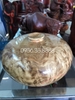Bình Phú quý gỗ Nu Nghiến Cao 18cm đk 23cm