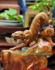 Tượng Báo Gỗ Cẩm Chỉ