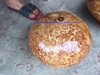Bình phú quý gỗ Nu Hương, Cao 23cm đk 32cm nặng 16kg