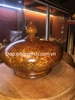 Bình Phú Quy Gỗ Nu Hương Gia Lai, Cao 13cm đk 23cm nặng 3,6kg