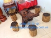 Bộ Bàn Ghế Gốc Cây Hương Gia lai
