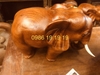Tượng voi phong thủy gỗ hương Gia lai