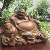 Tượng di lặc gỗ bách xanh mộc châu