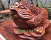 Tượng Cóc Tài Lộc Gỗ Hương Gia Lai