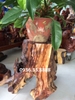 Đôn gốc cây gỗ hương Gia Lai nguyên gốc, cao 90cm rộng 50cm sâu 40cm