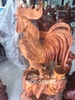 Tượng Gà Trống Gỗ Hương Gia lai