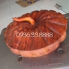 Quả Bí gỗ hương đựng bánh kẹo, gỗ hương đk 28cm cao 12cm