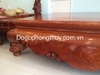 Sập Ba Bông Gỗ Hương Gia lai