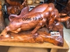 Tượng bò tốt gỗ Hương Gia lai