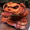 Tượng Cóc Tài Lộc Gỗ Hương Gia lai
