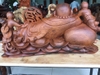 Tượng di lặc ngũ phúc gỗ Hương Gia lai