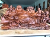 Tượng di lặc ngũ phúc gỗ Hương Gia lai