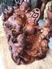 Tượng di lặc ngũ phúc gỗ Hương Gia lai