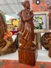 Tượng Trần hưng đạo gỗ Cẩm lai