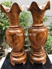 Đôi Lộc bình gỗ Bách Xanh Mộc Châu