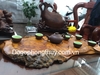 Khay Trà Phong Thủy, Gỗ Nu Giáng Hương  Đăklak Nguyên Khối