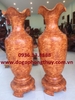 lộc bình gỗ nu hương nghệ thuật, cao 80cm đk 30cm 