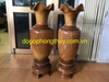 Lộc Bình Gỗ Bách Xanh. Cao 86cm đk 21cm