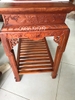 Đôn kê tượng phật di lặc gỗ Hương gia lai Cao 81cm rộng 81cm sâu 48cm