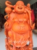 Tượng Di Lặc ngũ phúc Gỗ gõ đỏ cao 1m rộng 50cm sâu 48cm nặng 83kg