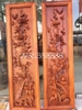 Tranh tứ quý gỗ Hương Gia Lai, Cao 119cm rộng 30cm dầy 5cm 