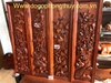 Tranh Tư Quý Gỗ Hương Gia Lai, Cao 1m27 rộng 35cm dây 4cm