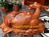 Tượng Trâu Gỗ Hương Gia Lai Khủng Cao 48cm Rộng 79cm Sâu 50cm
