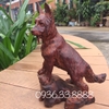 Tượng Chó Phong thủy Gỗ Trắc Đăklak, Cao 28cm rộng 20cm sâu 12cm