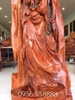 Tượng Đạt Ma Gỗ Hương gia Lai  vân chun nu rất đẹp,Cao 1m46cm rộng 56cm sâu 30cm