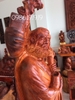 Tượng đạt ma giáo hóa gỗ hương Gia Lai , Cao 133cm rộng 60cm sâu 42cm nặng 66kg 